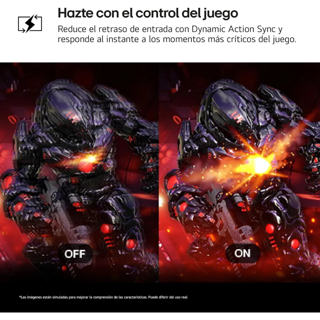 Imagen 6 de Monitor Gamer LG UltraGear 24G411A-B 23.8"FHD IPS 144Hz HDMI DP 5ms GTG FreeSync