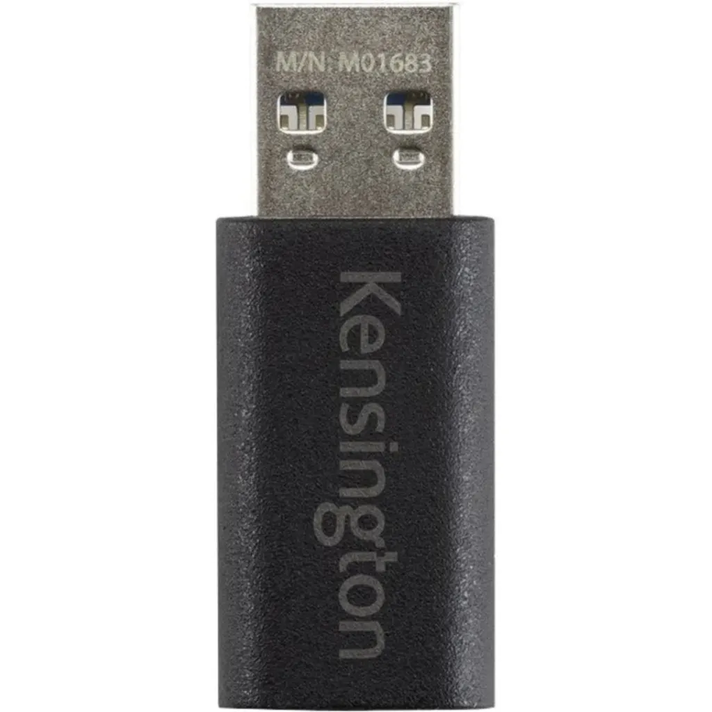 Imagen 1 de Adaptador USB-A a USB-C M/F CA1020 Kensington K33478WW, Velocidades hasta 10 Gbp