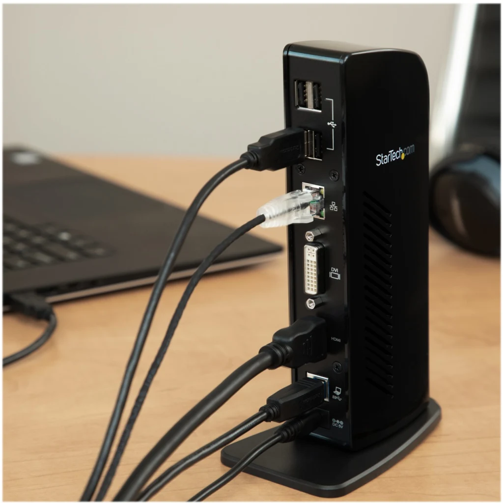Imagen 3 de Docking Station StarTech USB 3.0 para Dos Monitores HDMI DVI 6*USB Windows Mac