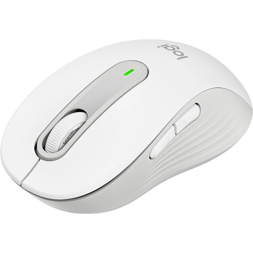Mouse Inalámbrico Logitech Signature M650 Óptico 2000DPI 5 Btns Recep USB Blanco