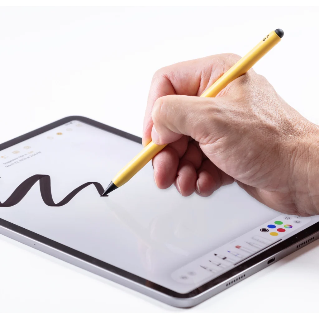 Imagen 6 de Lápiz Zagg Pro stylus 2 para iPad con carga inalámbrica Color Amarillo