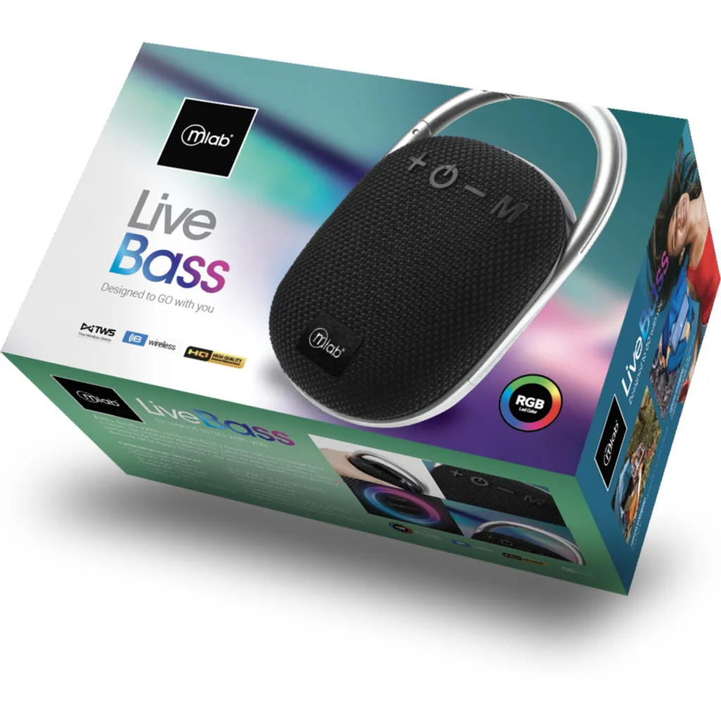 Imagen 5 de MLAB PARLANTE TWS LIVE BASS