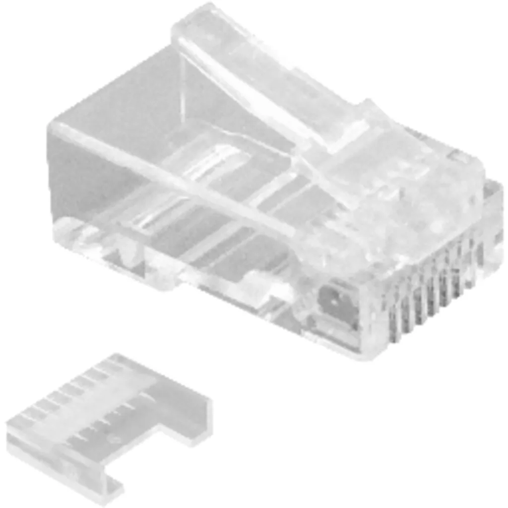 Imagen 1 de Conector RJ-45 Cat6 UTP P/Multifilar 10 Unidades - Linkmade