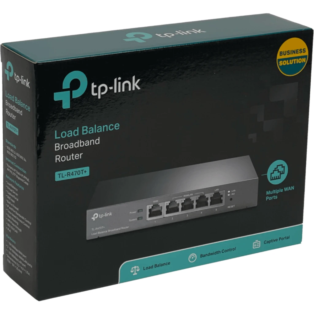 Imagen 2 de Router Alambrico 2 Wan 3 Lan Balanceado