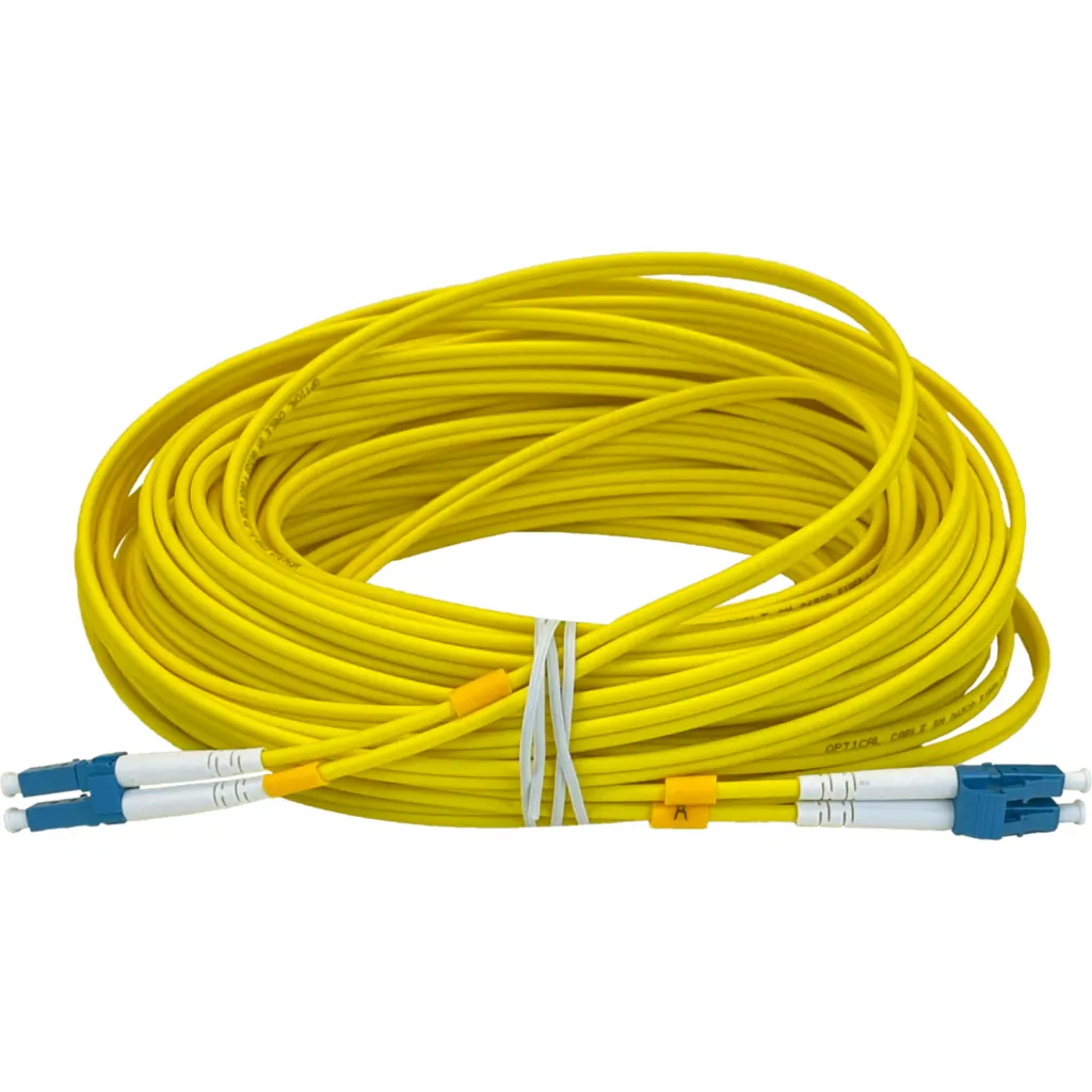 Imagen 1 de 25mt LC-LC MonoModo SM Duplex Jumper Cable Fibra 3.0mm 9/125um