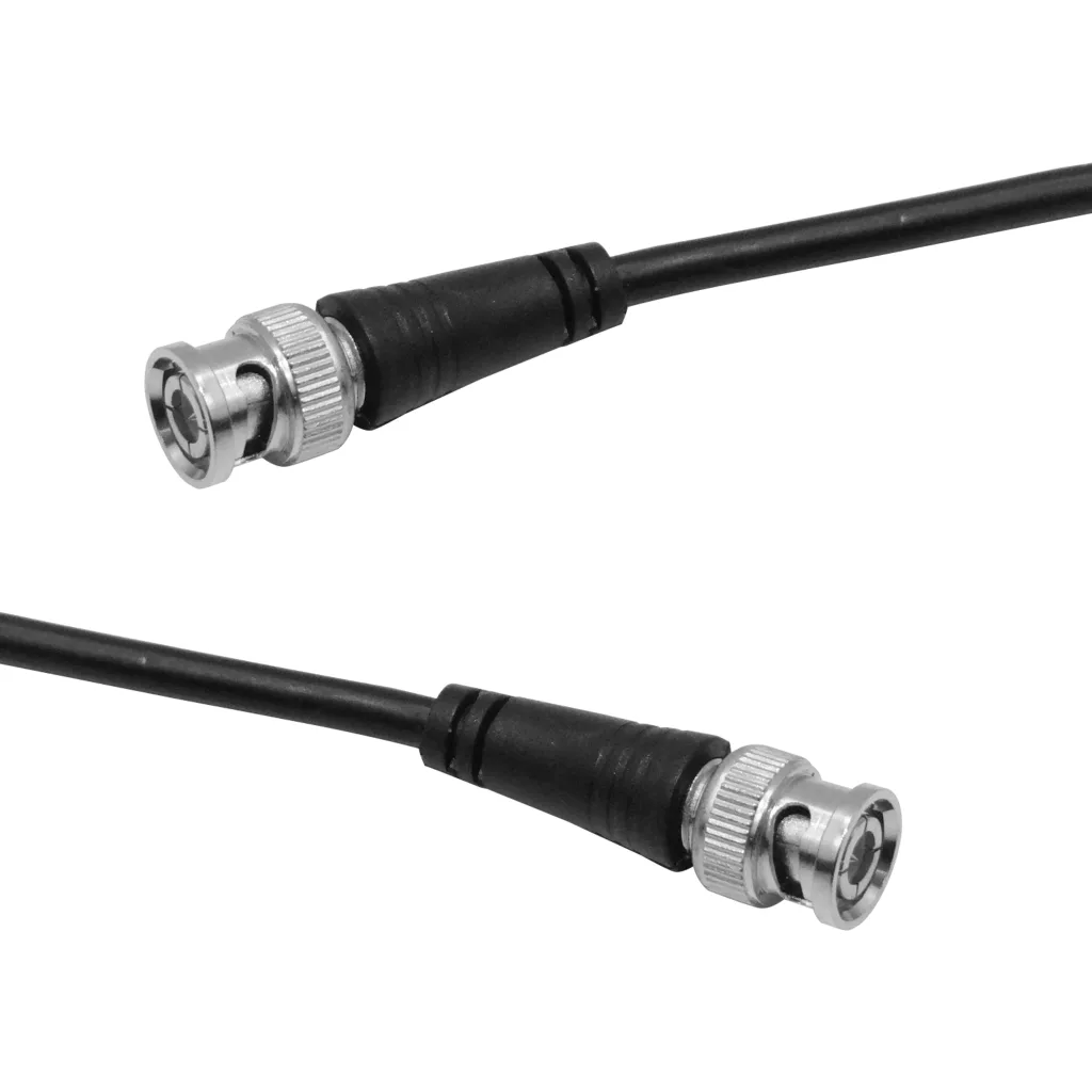 CABLE RG59 5mt BNC-M BNC-M Negro Coaxial CCTV 500cm 5,0mt RG-59