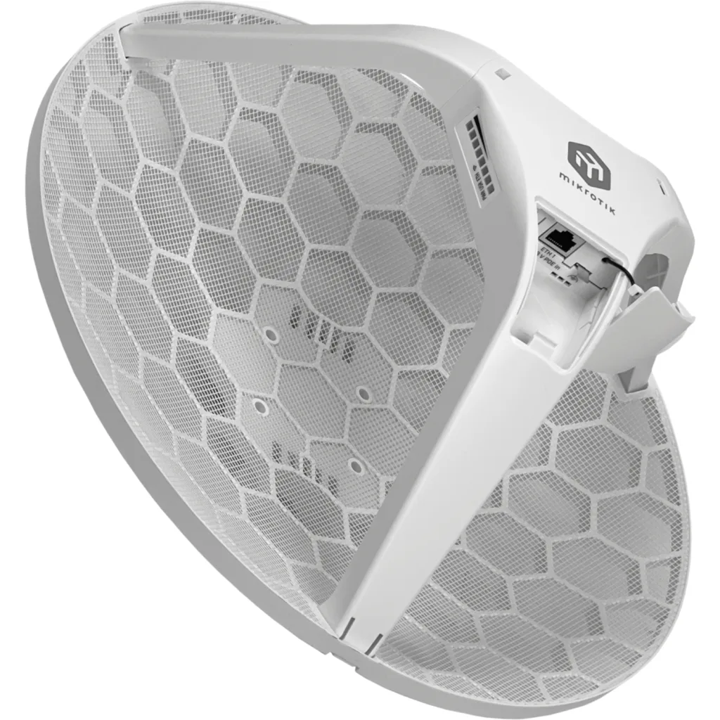 Imagen 7 de MIKROTIK 24dBi Grilla 5GHz 1-1000 L3 391mm-Diam inc24V