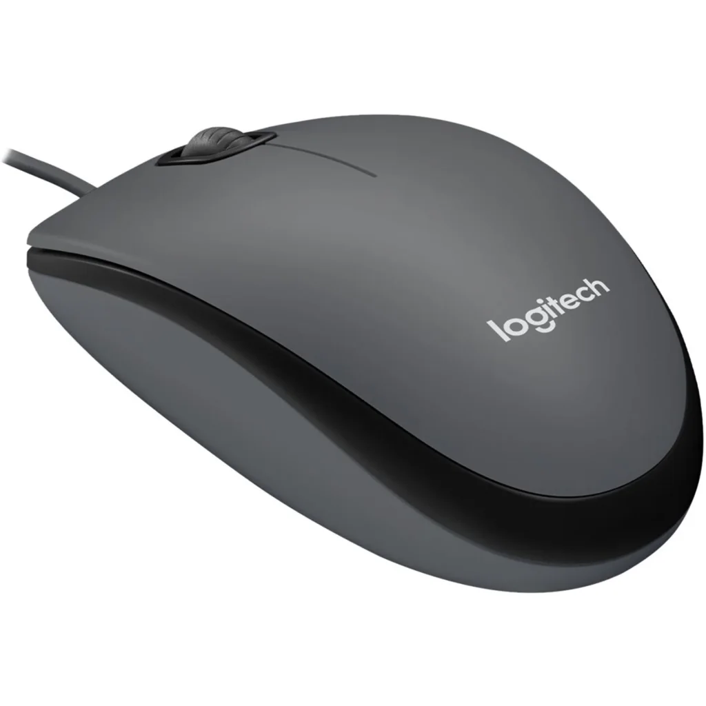 Imagen 2 de Mouse Alámbrico Logitech M90 Óptico 1000dpi USB color negro