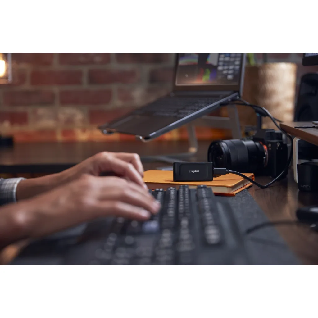 Imagen 7 de Unidad SSD Externo Kingston XS1000 1TB USB3.2 Gen2 Lec1050MBs Esc1000MBs Negro