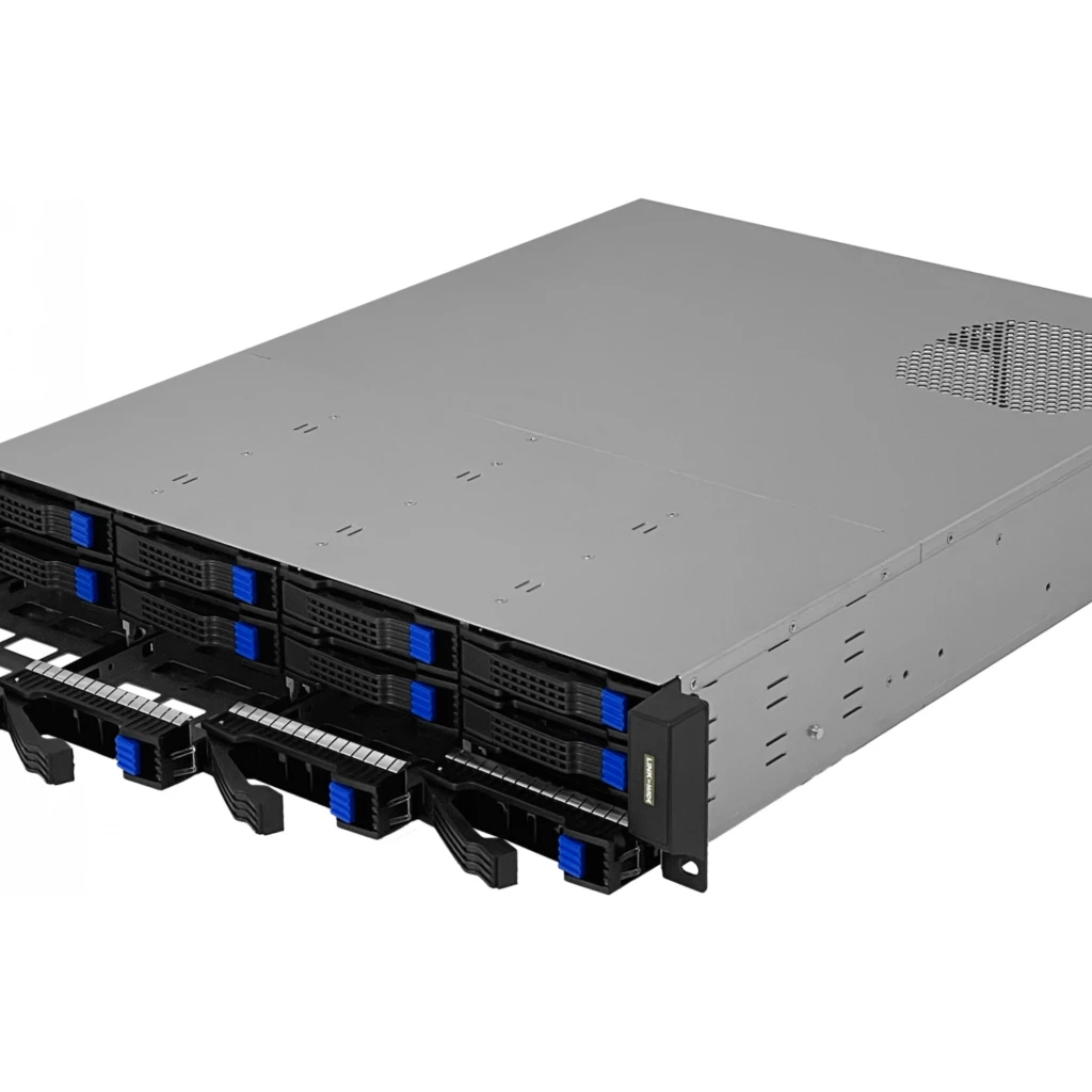 Imagen 7 de LINKMADE 2U Storage Case p/Rack 12x3,5-Hotswap MATX req/Fuente-ATX