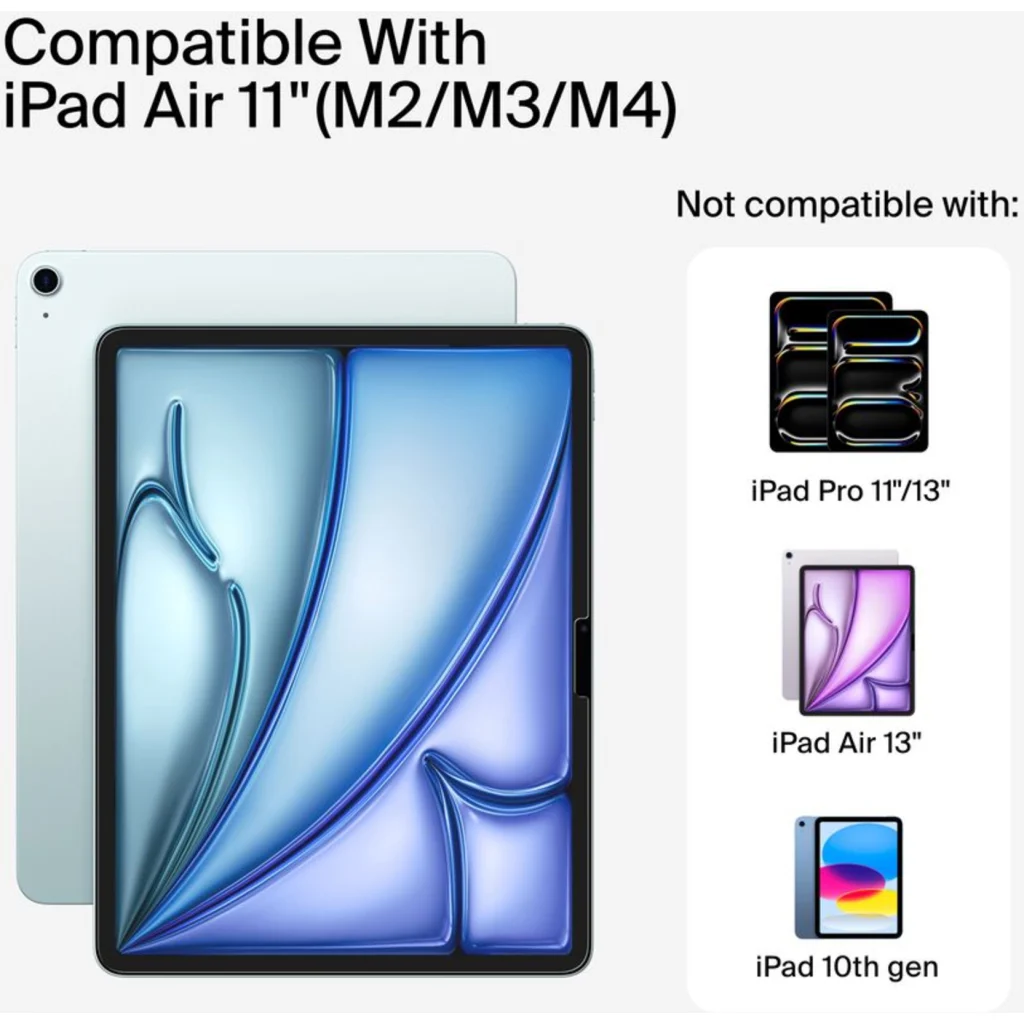 Imagen 8 de Lamina Glass Screenforce para iPad Air 11" M2 Belkin