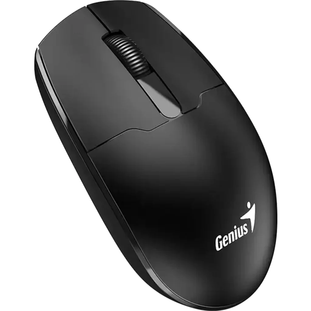 Imagen 1 de GENIUS MOUSE INALAMBRICO 2,4GHZ BLACK-NX-7000SE-BK