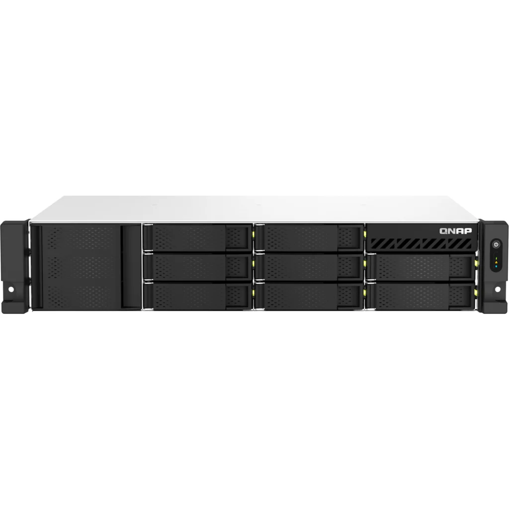 Imagen 1 de QNAP - NAS server - 2U 8-bay short depth 12in rack