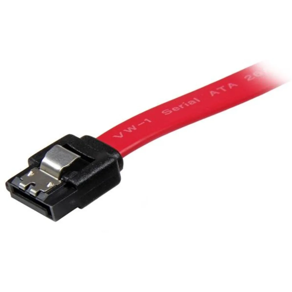 Imagen 1 de Cable SATA con cierre de Seguridad Bloqueo de Pestillo Latching Longitud 20 cm 