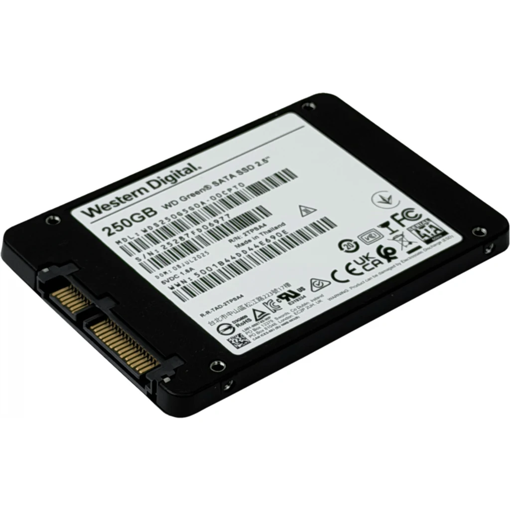 Imagen 4 de WESTERNDIGITAL 250GB 545-450mb/s Sata3 2.5 7mm SSD Solido WDS250G5G0A