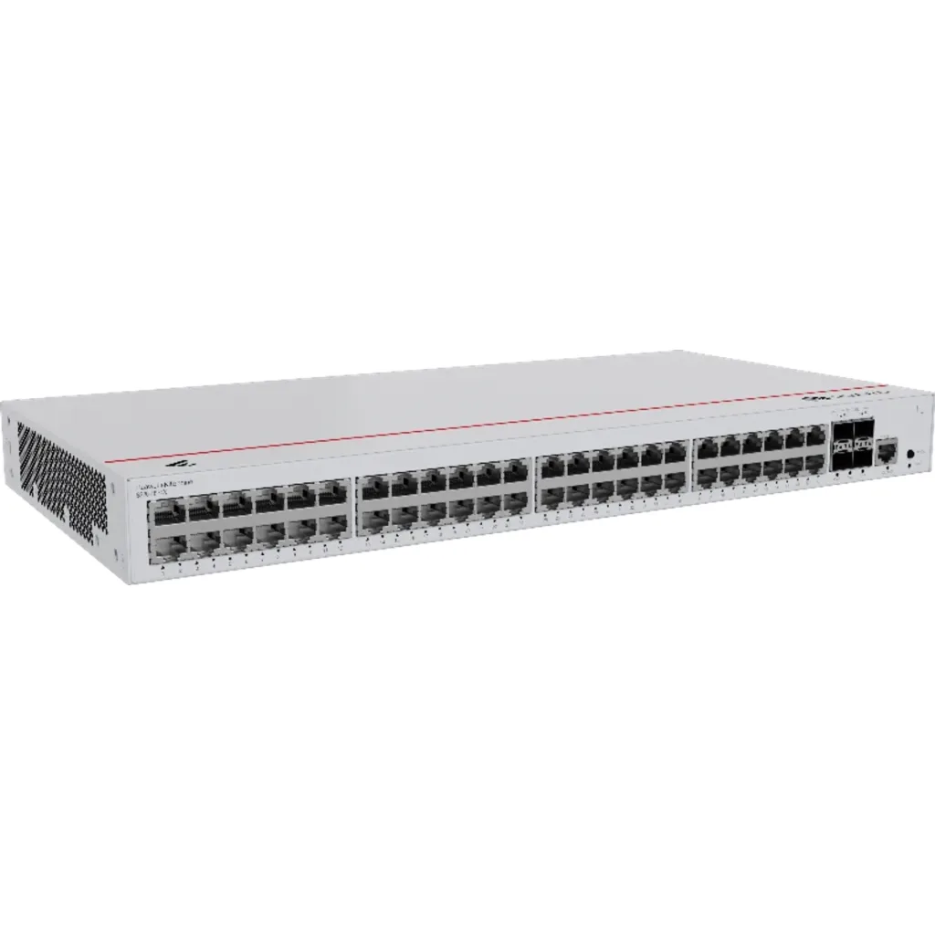 Imagen 2 de Switch Huawei eKit S220-48P4X 48P4X 48xPoE+ Gigabit 4SFP+ 10GE 380W L2 Gest Nube