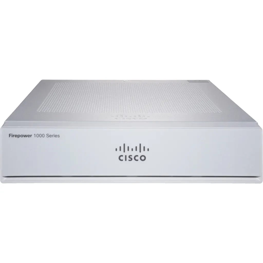 Firewall Cisco FPR1010-ASA-K9 8 puertos Giga Ethernet incluyendo 2 puertos POE+