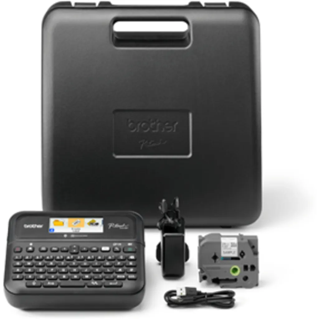 Imagen 7 de Rotuladora Brother PT-D610BTVP 24mm pantalla color conexion USB Bluetooth