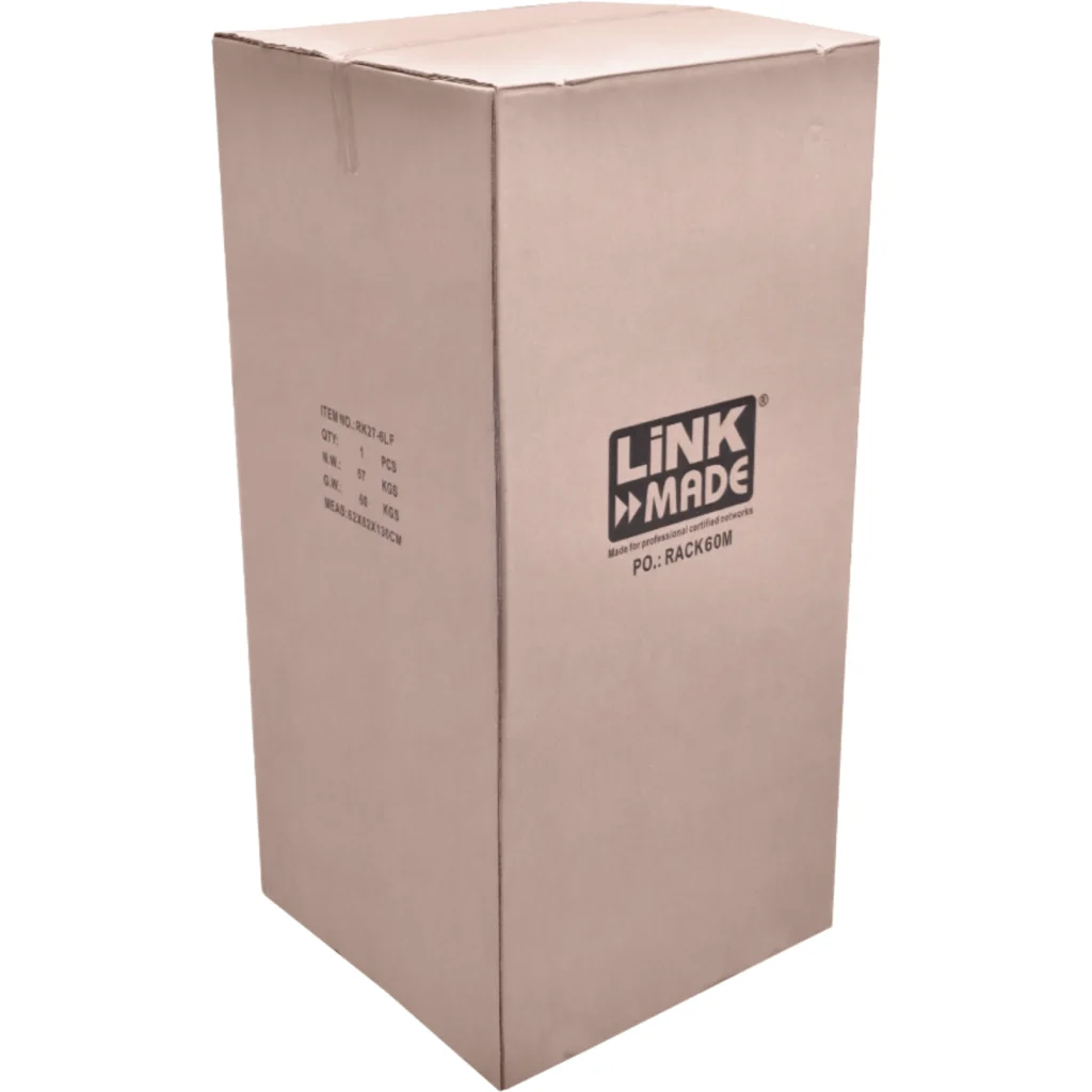 Imagen 6 de Rack Linkmade 27U Fondo 60cm x Ancho 19", Bandeja 30cm PDU