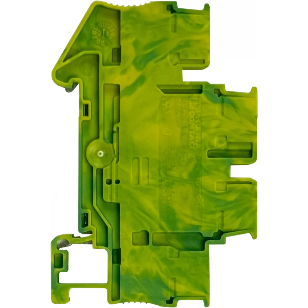 Imagen 1 de PHOENIX Borne Conexion-4 PT Riel-Din 0,2-2,5mm2 AWG28-14 Verde