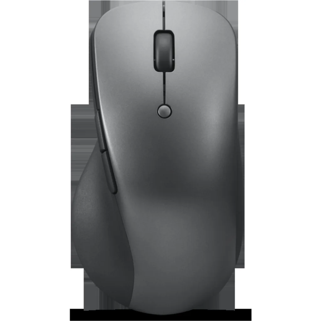 Mouse Inalámbrico Lenovo Profesional Óptico 4000DPI Recargable 6 Botone BT Gris