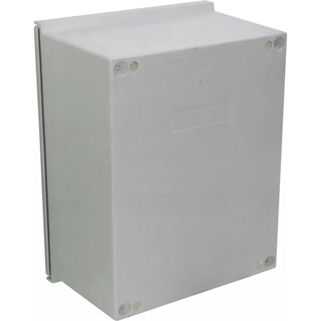 Imagen 3 de TIBOX 400x300x200mm Poliester Tablero Estanco Gris IP65 RoHS c/Placa