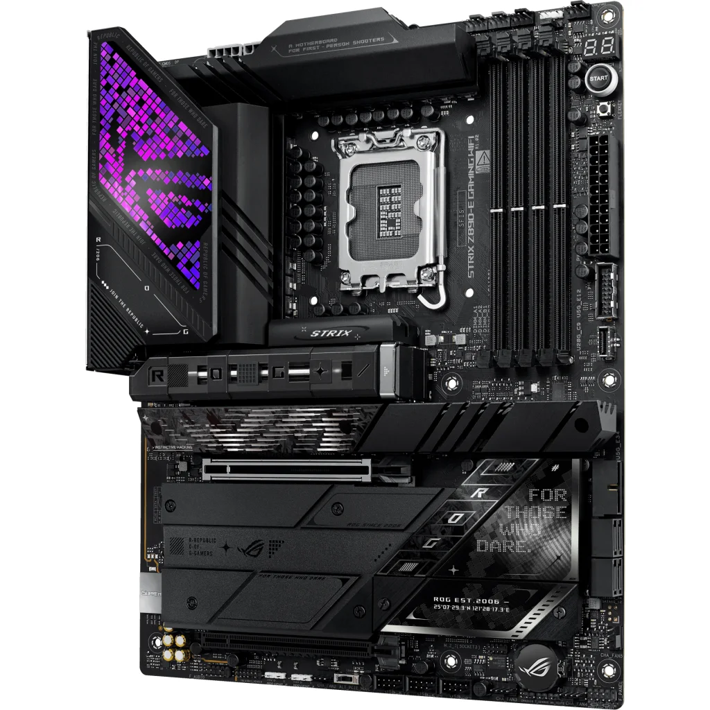 Imagen 1 de Tarjeta Madre Asus ROG Strix Z890-E Gaming WiFi LGA1851 4*DDR5 7*M.2 DP HDMI ThB