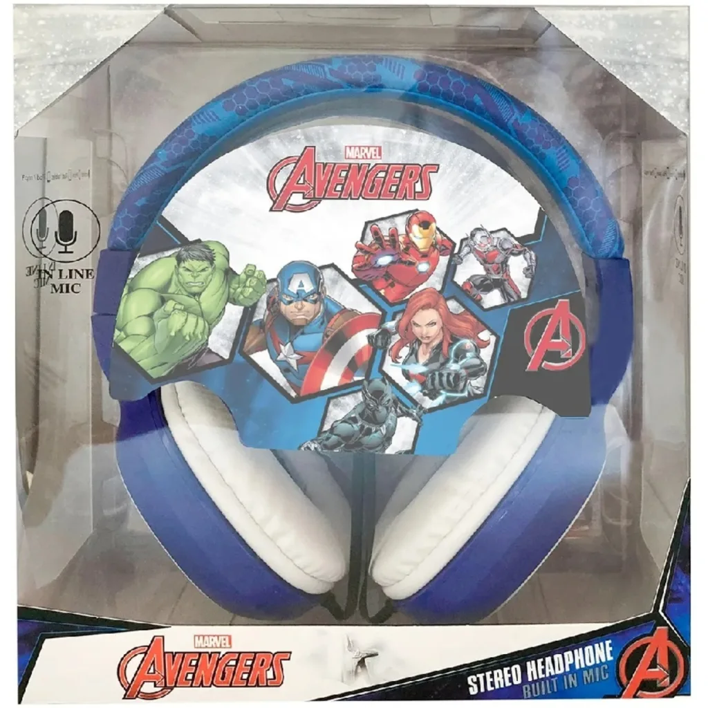 Imagen 4 de HP503043N-CAP AUDIF TEEN CAPITAN AMERICA ALAMBRICO