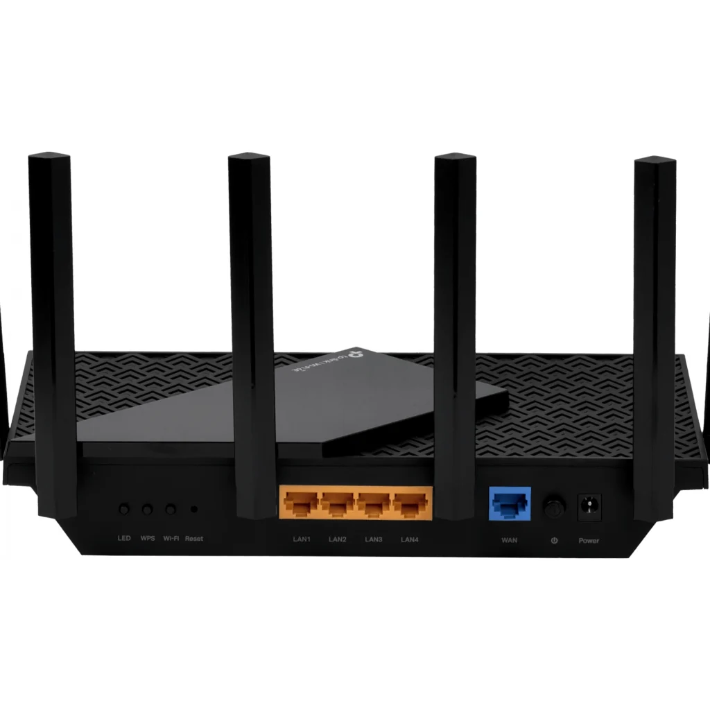 Imagen 4 de TP-LINK WiFi6E AXE5400 6/5/2,4GHz 4-LAN 1-WAN USB3.0 6-antenas-fijas