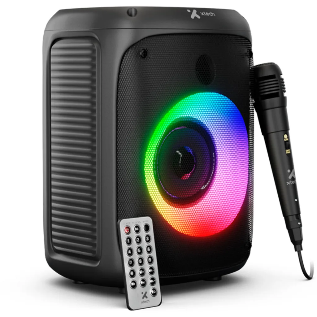 Imagen 2 de Xtech XTS-661 - Speaker - Black - BronteX Wls with LED wired Mic