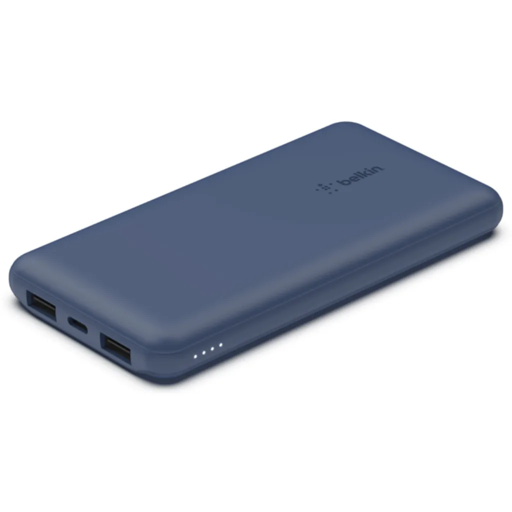 Imagen 1 de Power Bank Belkin 10.000mAh 18V Interfaz USB-C Salida USB-C 2*USB-A Color Azul