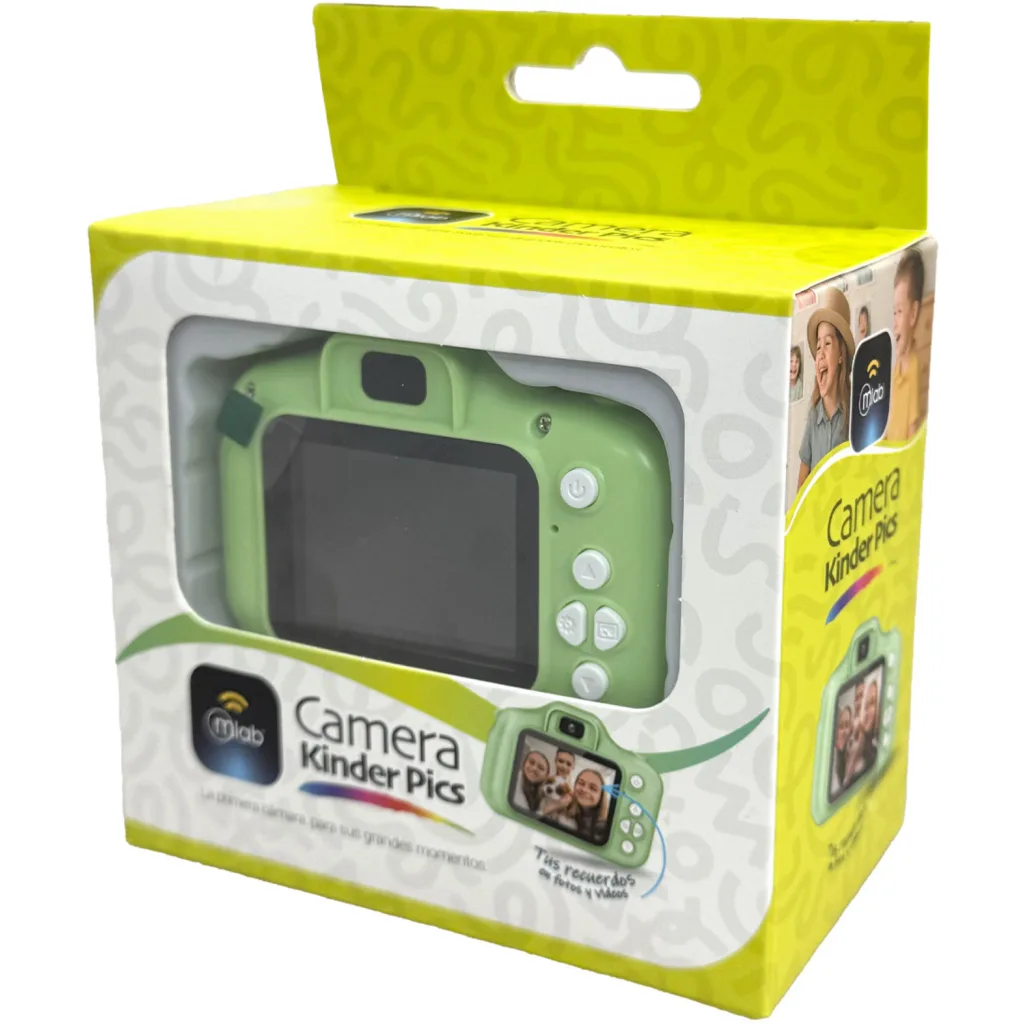 Imagen 4 de MLAB CAMARA DIGITAL PORTATIL KINDER PICS GREEN