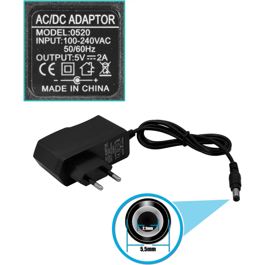 Splitter 1x8 HDMI v1.3 1080p 1-in 8-out incluye fuente 5V-2A