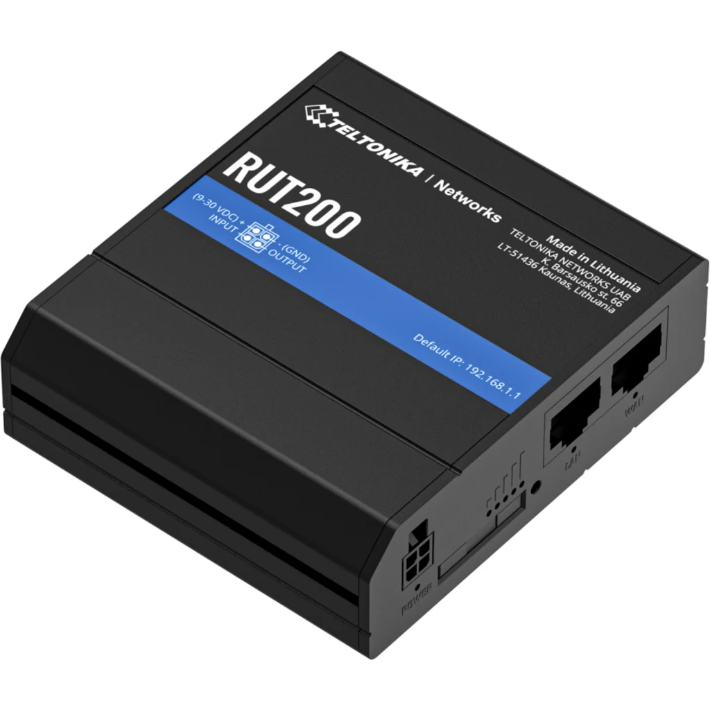 Imagen 1 de Router Celular Industrial Teltonika RUT200, 4G LTE 3G 