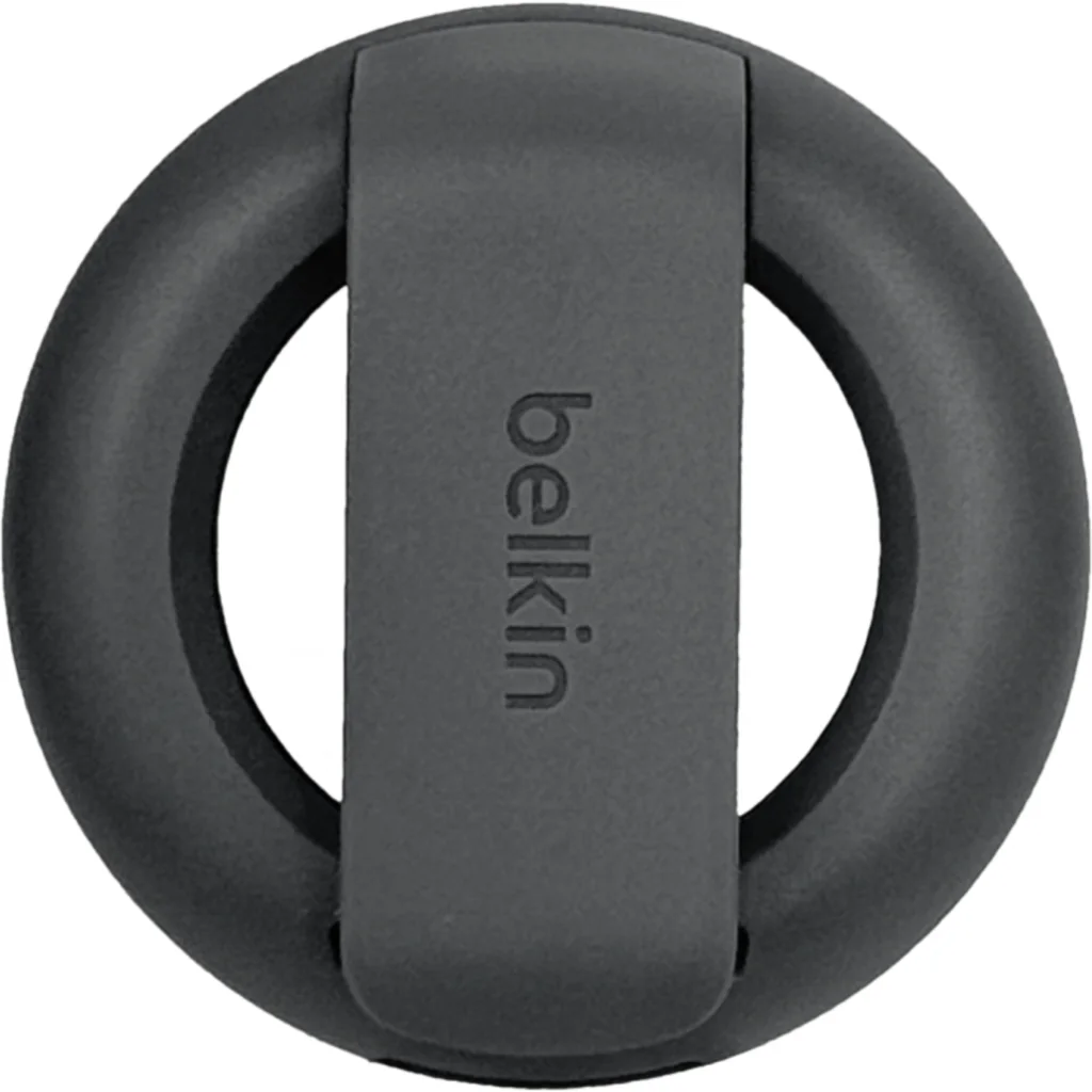 Imagen 4 de Porta AirTag Gris c/Clip Para Llavero/Bolso