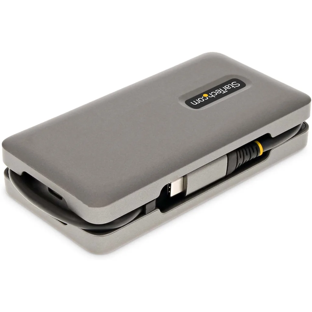 Imagen 3 de Docking Station StarTech USB-C a HDMI VGA 2*USB-A3.2 USB-C3.2 USB-C PD, LAN