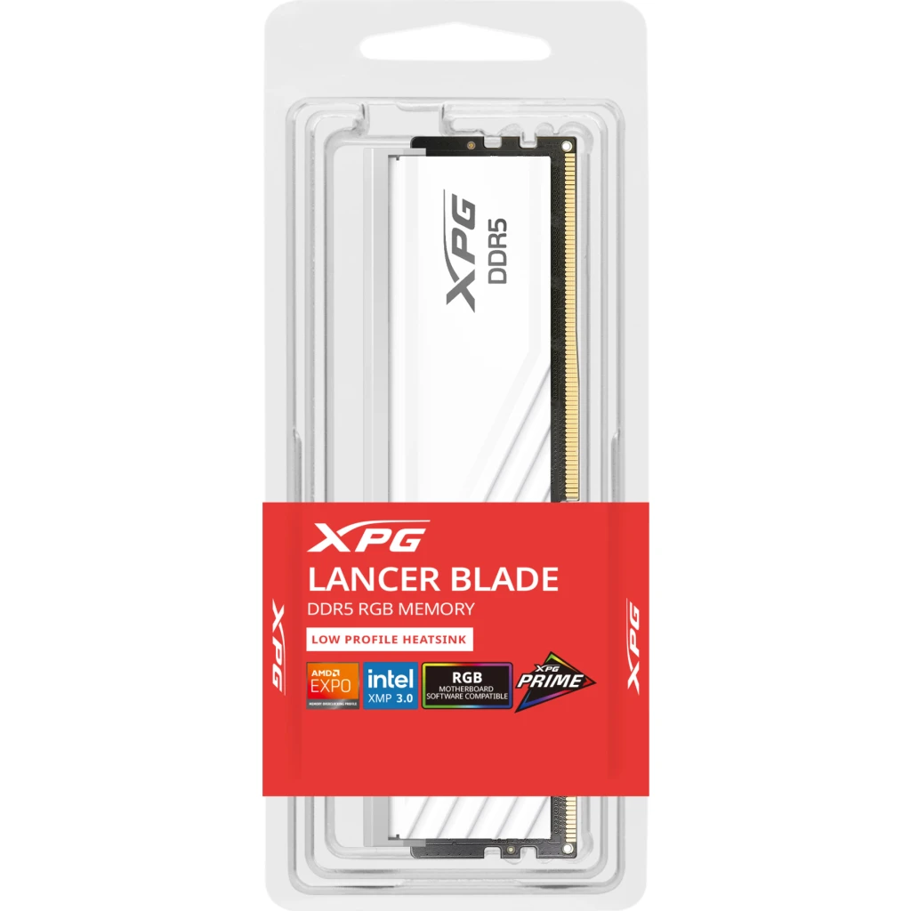 Imagen 3 de Memoria RAM 8GB DDR5 5600MHz DIMM CL45 Non-ECC 1.35v 288p - XPG Lancer Blade RGB