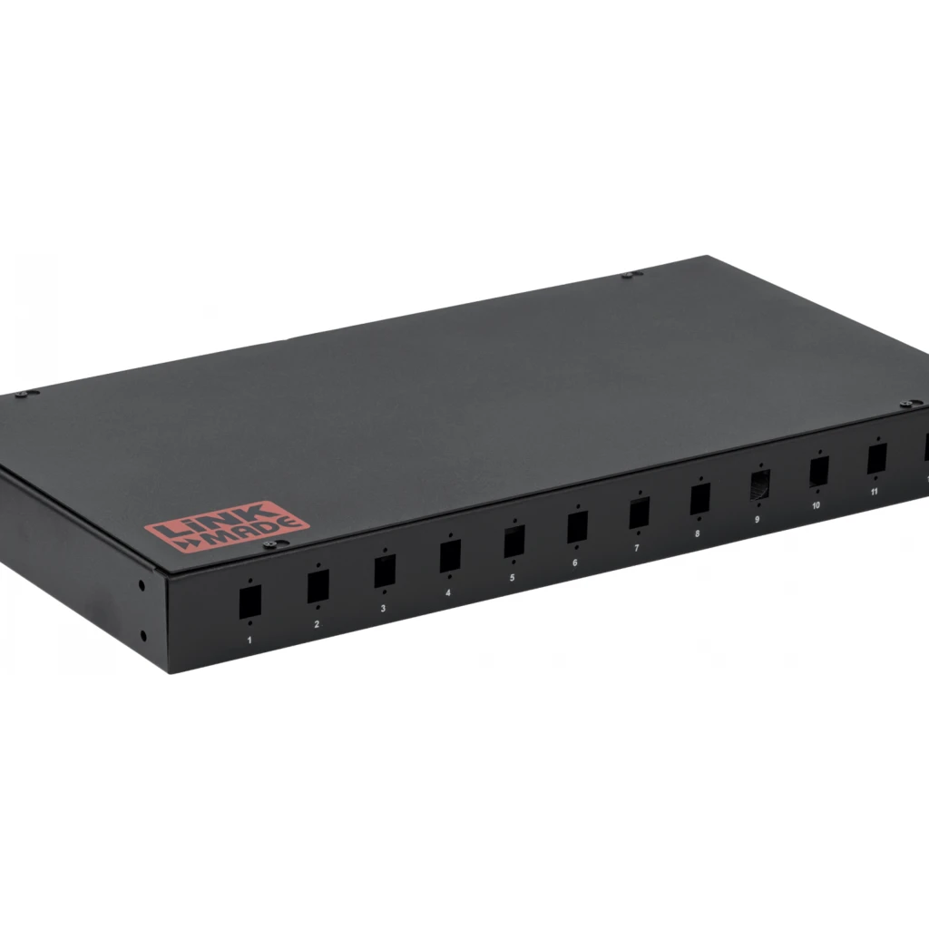 Imagen 2 de LINKMADE FIJA 12-SC 24-LC CABECERA FIBRA 1U REQ-COPLAS-RECTANGULARES
