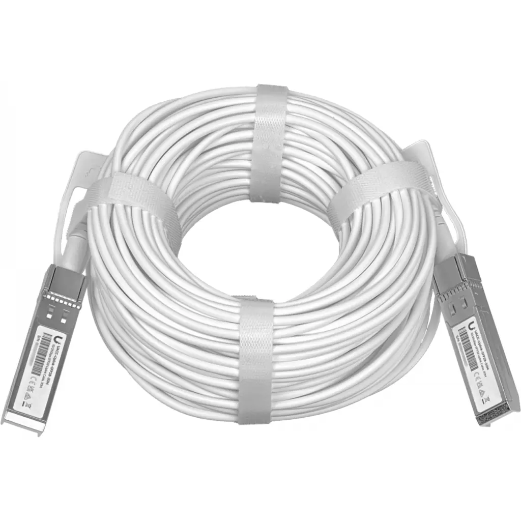 Imagen 1 de UBIQUITI 30mt Uplink SFP28-25Gbps Fibra Cable Directo 1G/10G/25G