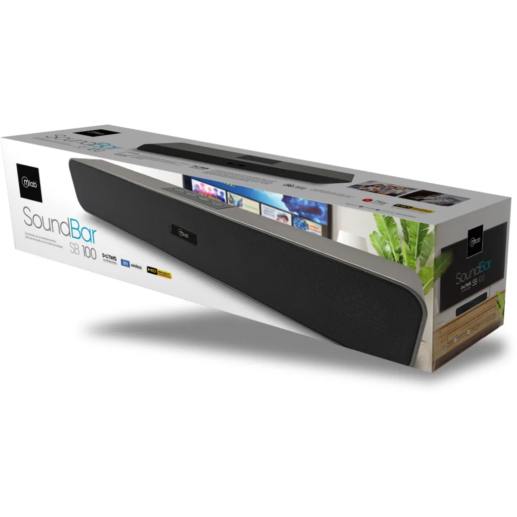 Imagen 3 de MLAB MINI SOUNDBAR BLUETOOTH SB-100