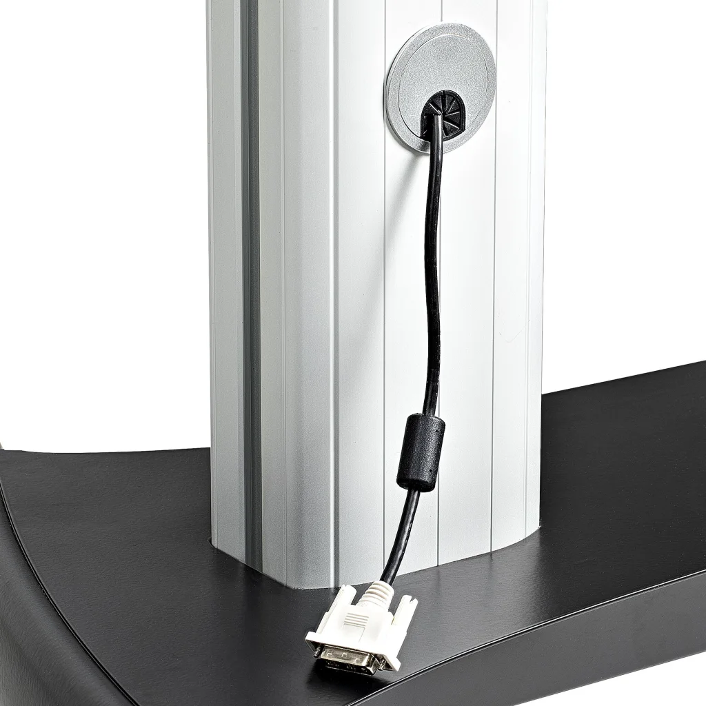 Imagen 5 de Soporte Pedestal c/Ruedas para TV Dual 37" A 60" hasta 50Kg VESA 600*400