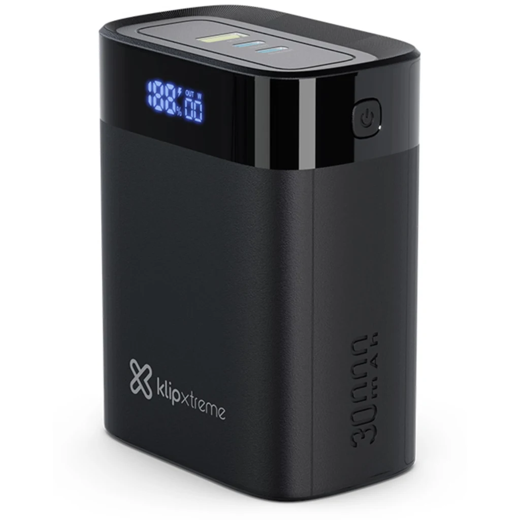 Imagen 3 de Power Bank KlipX KPB-850, 30.000mAh 140W, USB C PD, Negro
