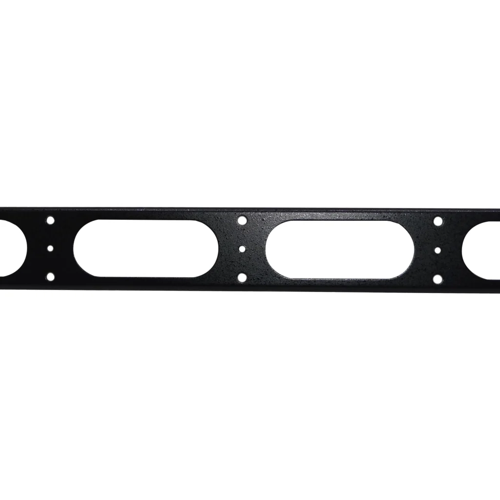 Imagen 1 de LINKMADE 1U C/APERTURAS TAPA CUBRE ESPACIO RACK FIERRO NEGRO