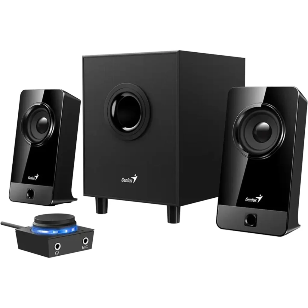 GENIUS SUBWOOFER MULTIMEDIA 2.1 BLACK SW-2.1-300X