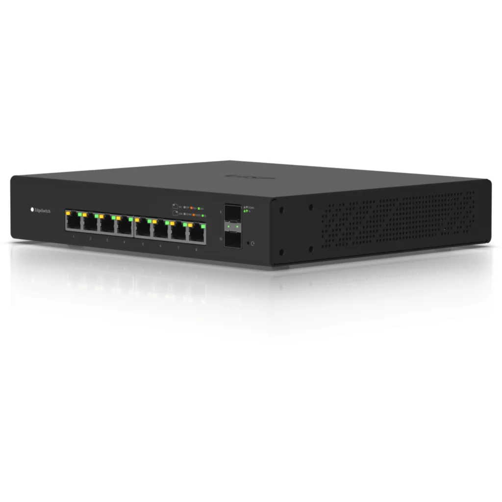 Imagen 1 de Switch Ubiquiti 120-TOT 8-1000-POE24/48AF/52AT 2-SFP SWITCH ADMIN-L3 CONSOLE