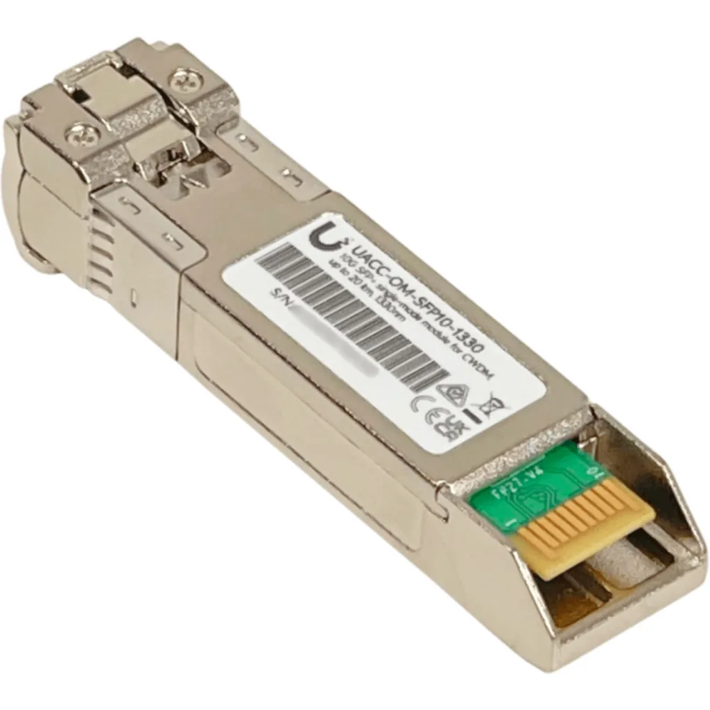 Imagen 1 de UBIQUITI 1330nm SM 2-LC SFP+ 20km 10Gbps MonoModo UACC-OM-SFP10-1330