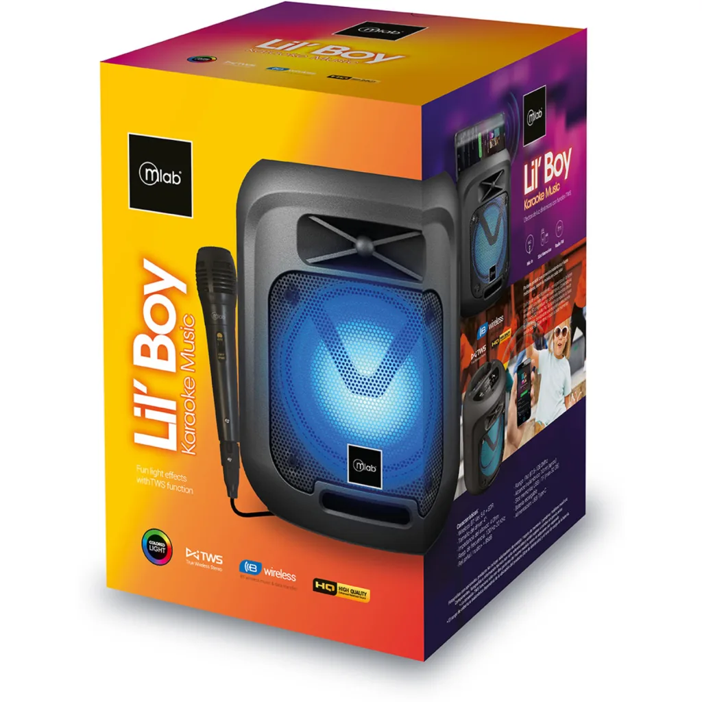 Imagen 4 de MLAB PARLANTE KARAOKE LIL BOY