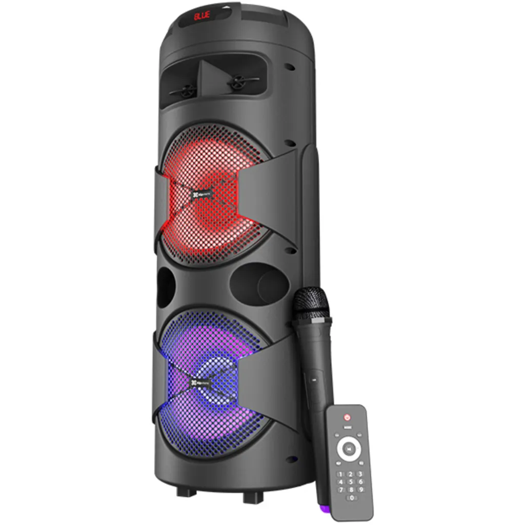 Sistema de Parlantes Klip X MagBlaster KLS-601, 2000W 2x8" Battery Mic Bluetooth