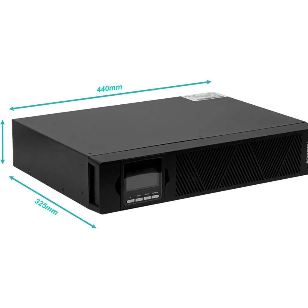 Imagen 3 de ENERSAFE Litio 1000W 1KVA 0/4ms DB9 USB Req-SNMP Online 2U-Rack/Torre