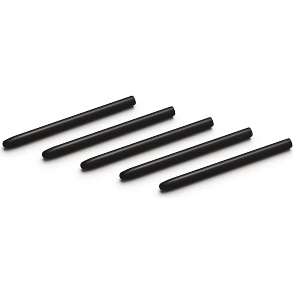 Wacom Standard Pen Nibs - Punta de bolígrafo digital - negro (paquete de 5) - para Intuos4 Large, Medium, Small, Wireless, X-Large